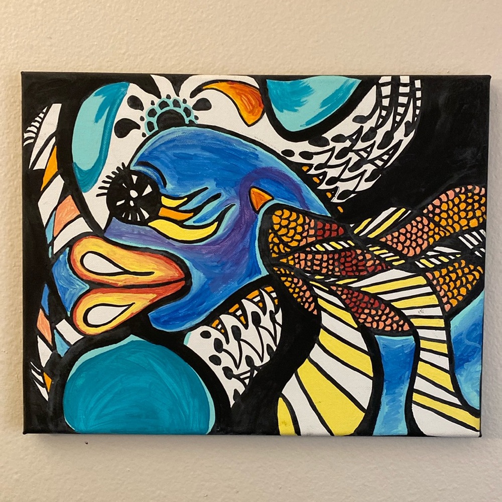 Acrylic painting  •